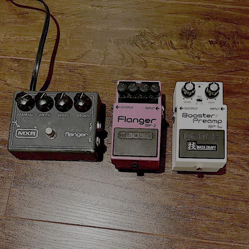 BOSS BF-2 銀ネジ 日本製 BOSS 1980年日本製 銀ネジ BF-2 Flanger BOSS