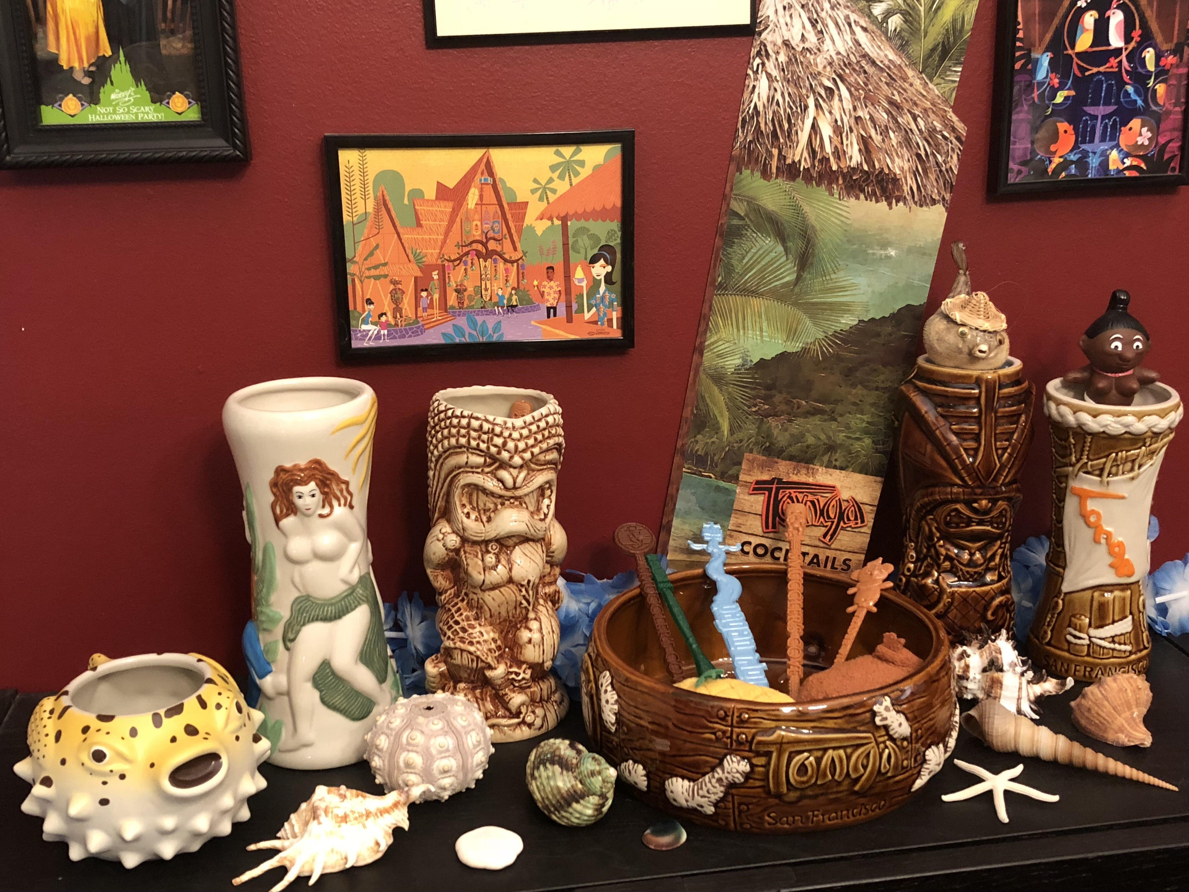 My San Francisco Tiki haul, I went to Trader Vic's, Smugglers Cove