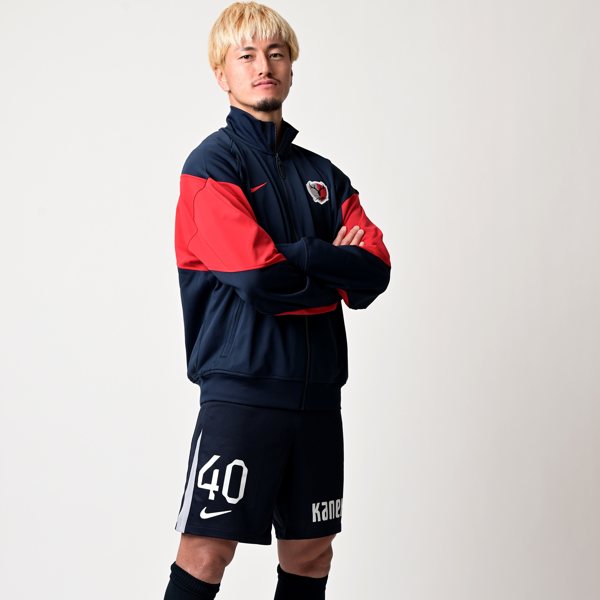 鹿島アントラーズ 支給品 トレーニングウェア 練習着 セットアップ