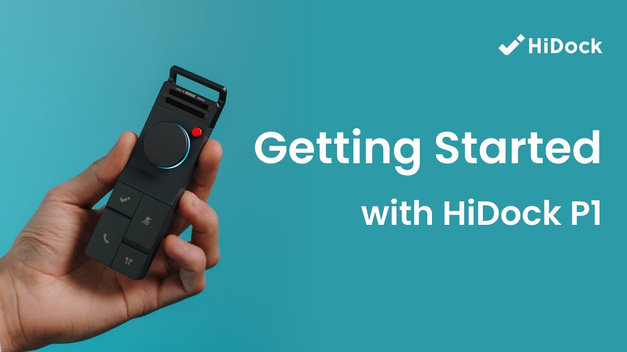 Onboarding Your HiDock P1 Device Made Easy! 🚀 - YouTube