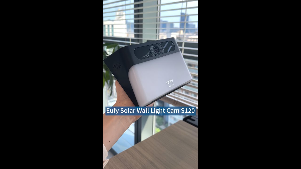 Eufy Solar Wall Light Cam S120 | 屋外用セキュリティカメラの製品