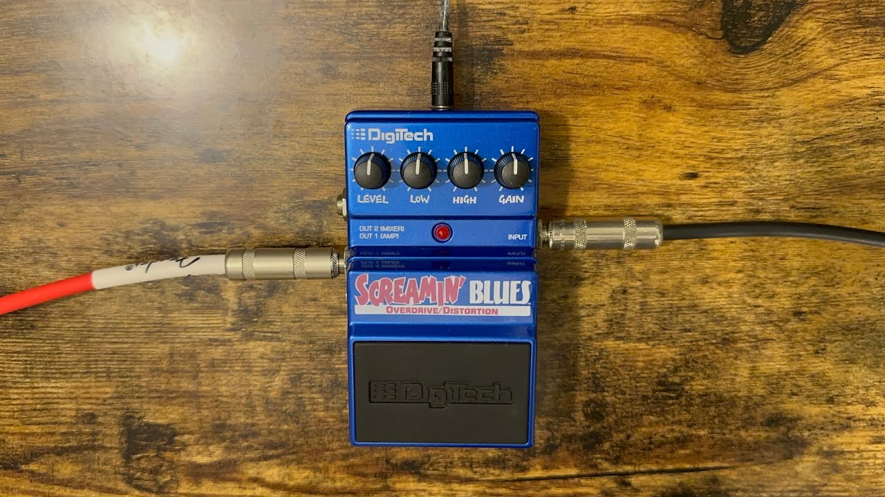 エレキチェロによるエフェクター検証Vol.24 DigiTech「Screamin' Blues