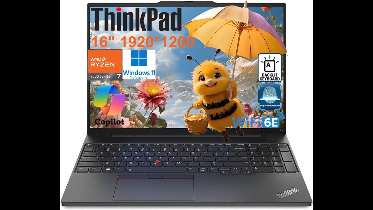 Review: Lenovo ThinkPad E16 Gen 2 – Ryzen 7 7735HS, 32GB RAM, 1TB