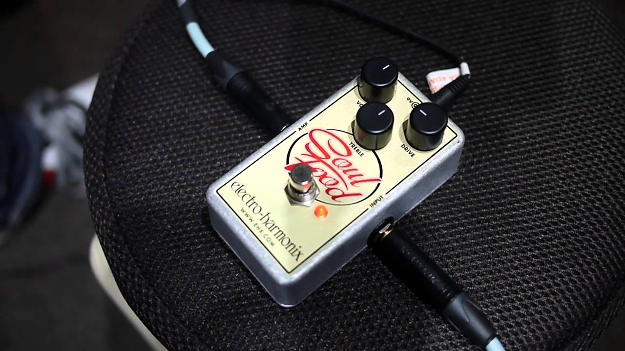 試奏動画】ELECTRO-HARMONIX Soul Food - YouTube