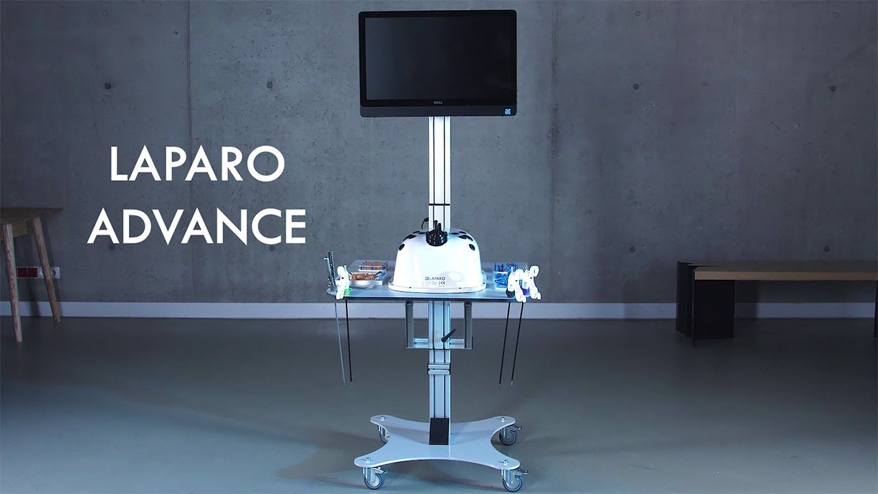 ラパロ・アドバンス：モニター一体型の腹腔鏡練習用シミュレーター