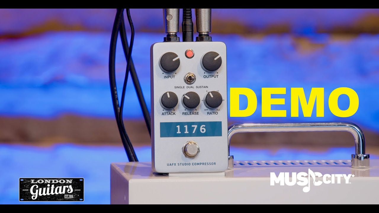 Universal Audio 1176 - UA GPS-1176 Pedal Demo at Music City Canada