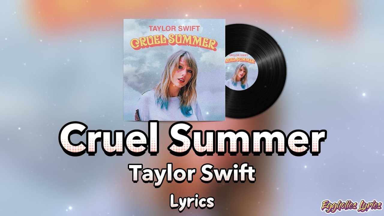 ミュージシャン Taylor Swift_It's a Cruel Summer withYou Taylor