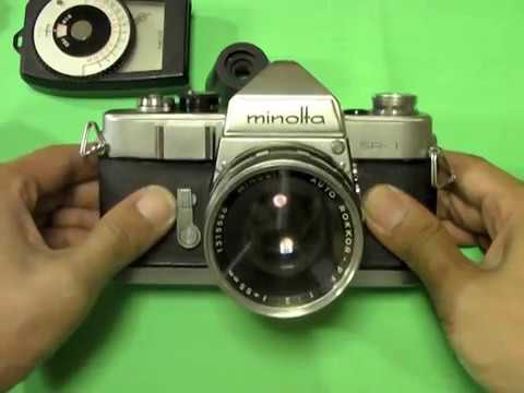 ミノルタ SR-1の使い方 MINOLTA SR-1 How to use 1950s Single lens