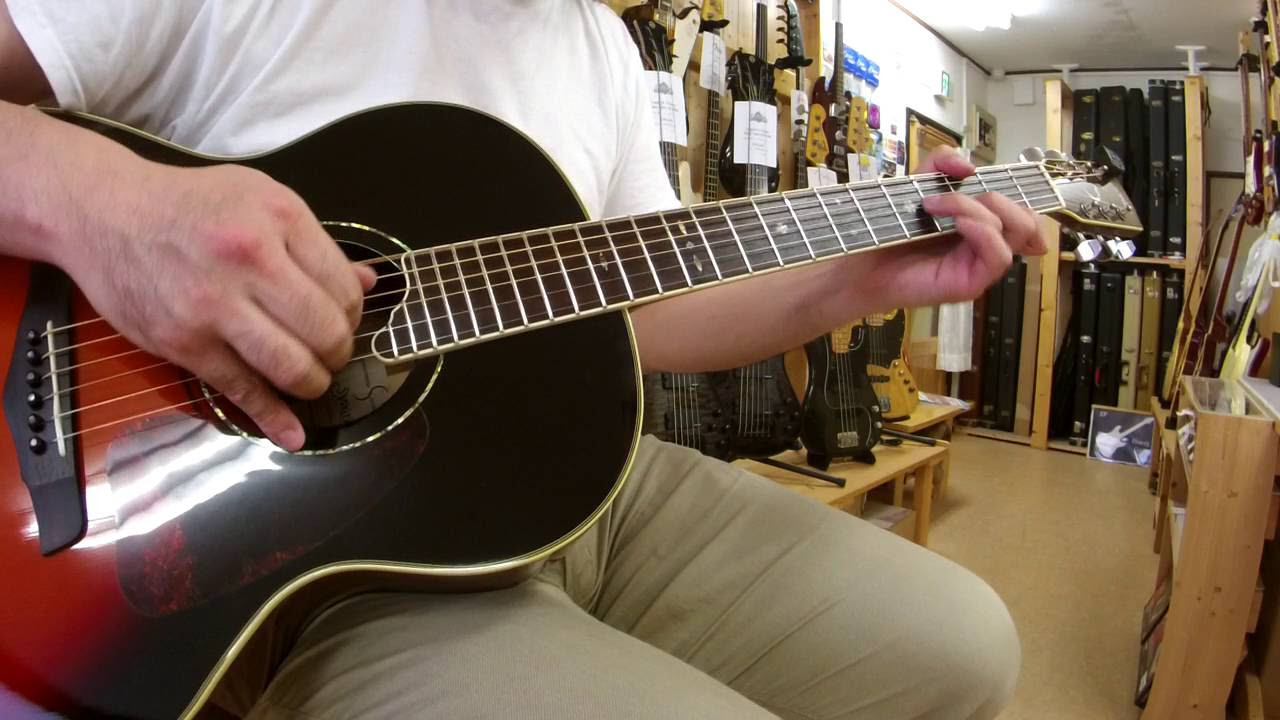 S.Yairi SYD-55 指弾き - YouTube