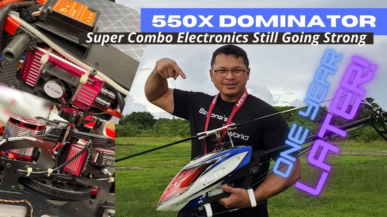 Align Trex 550X Dominator Super Combo - YouTube