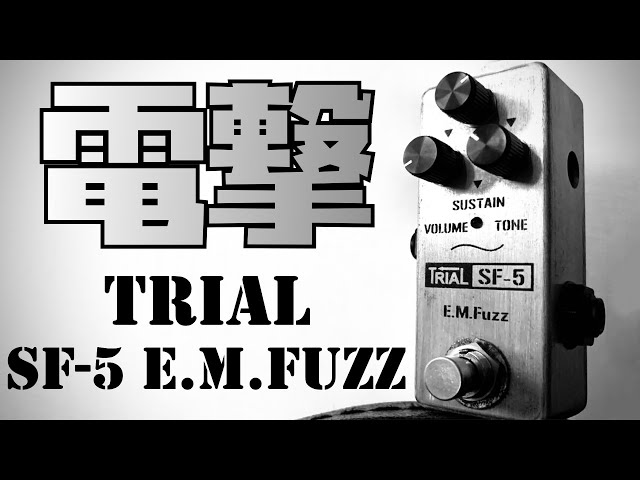 TRIAL SF-5 E.M.Fuzz ー ビッグマフ好きには、たまらない