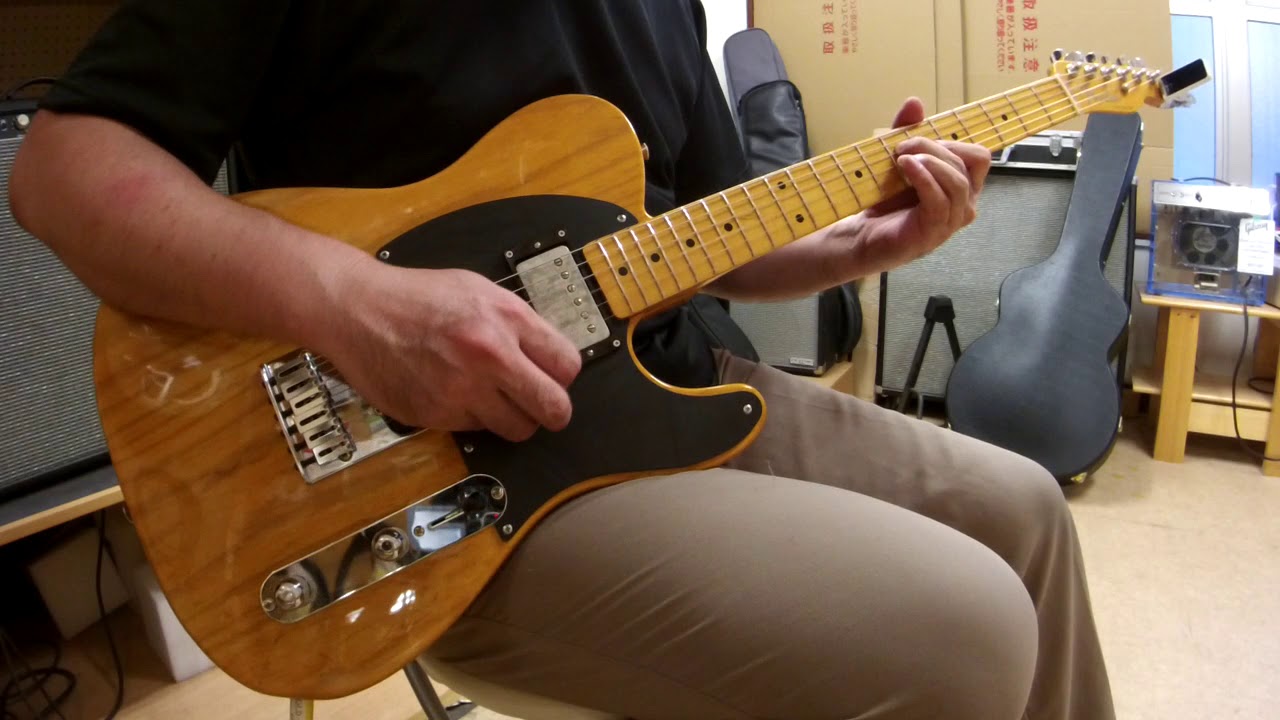 Fender Japan TL52-80SPL 1993~94年製 Clean - YouTube