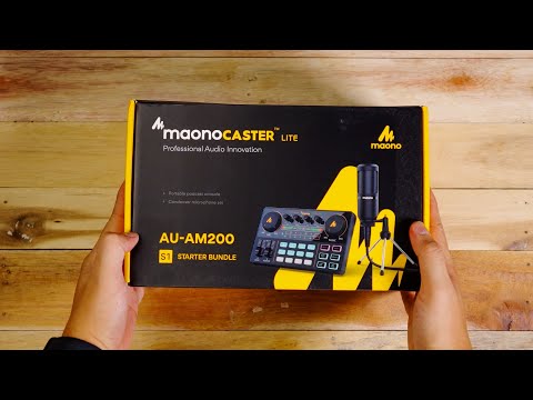 Maonocaster Lite AU AM200-S1 | All in one Podcasting Kit