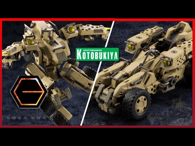 HEXA GEAR BA Loudgale 1/24 Model Kit / Kotobukiya - YouTube
