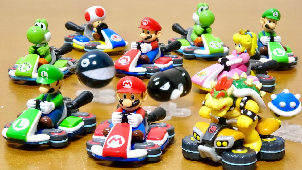 大量のトミカ マリオカートUSJのお土産を友人のタルさんから頂きました