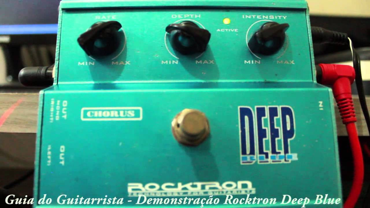墓場まで持って行くべきコーラス・ペダル【Rocktron Deep Blue