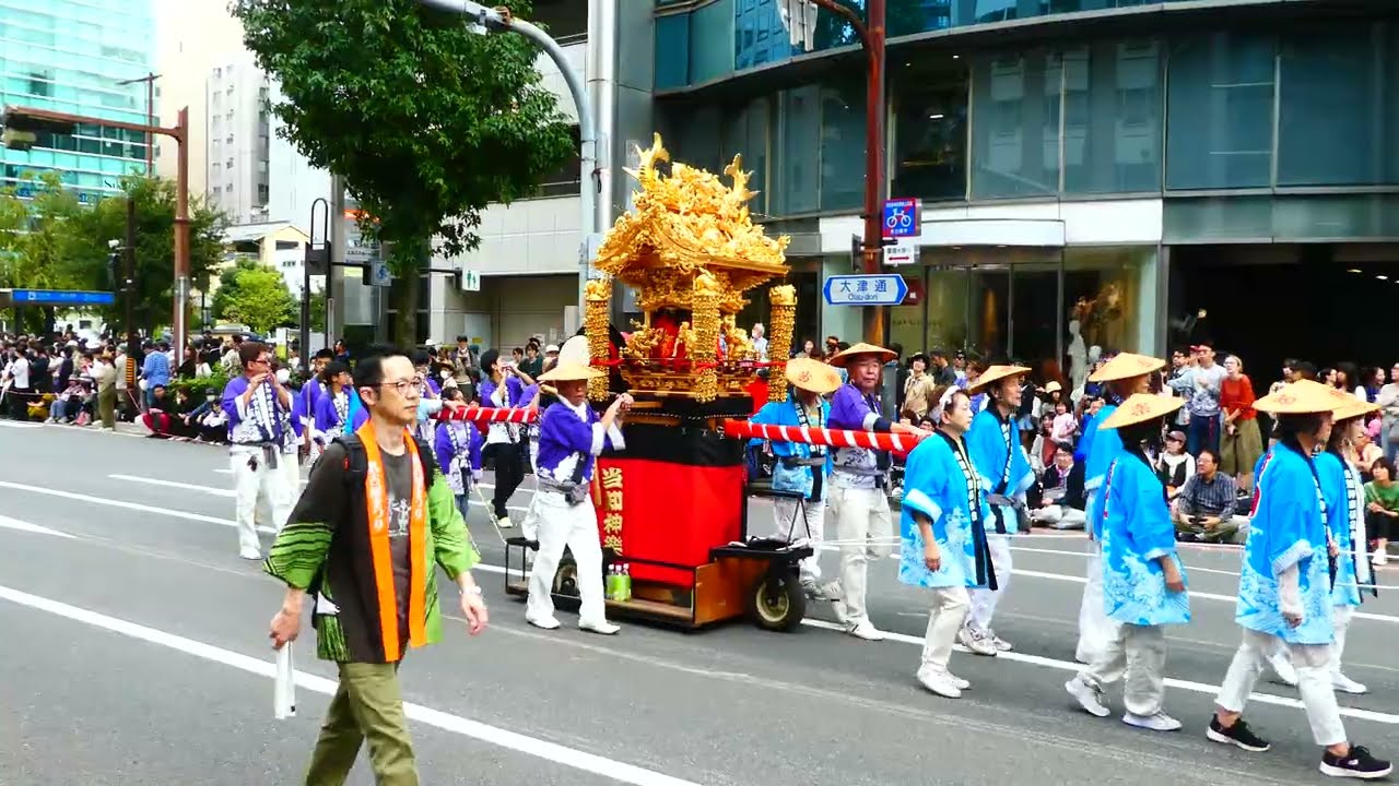 神楽揃（かぐらぞろえ）】名古屋まつり行列 第71回名古屋まつり 大津通
