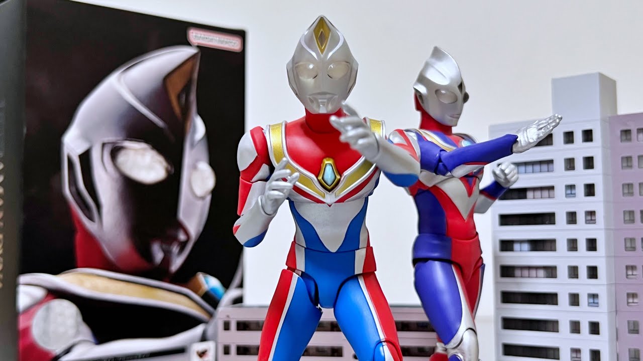 Ultraman Dyna true bone carving method S.H.Figuarts review - YouTube