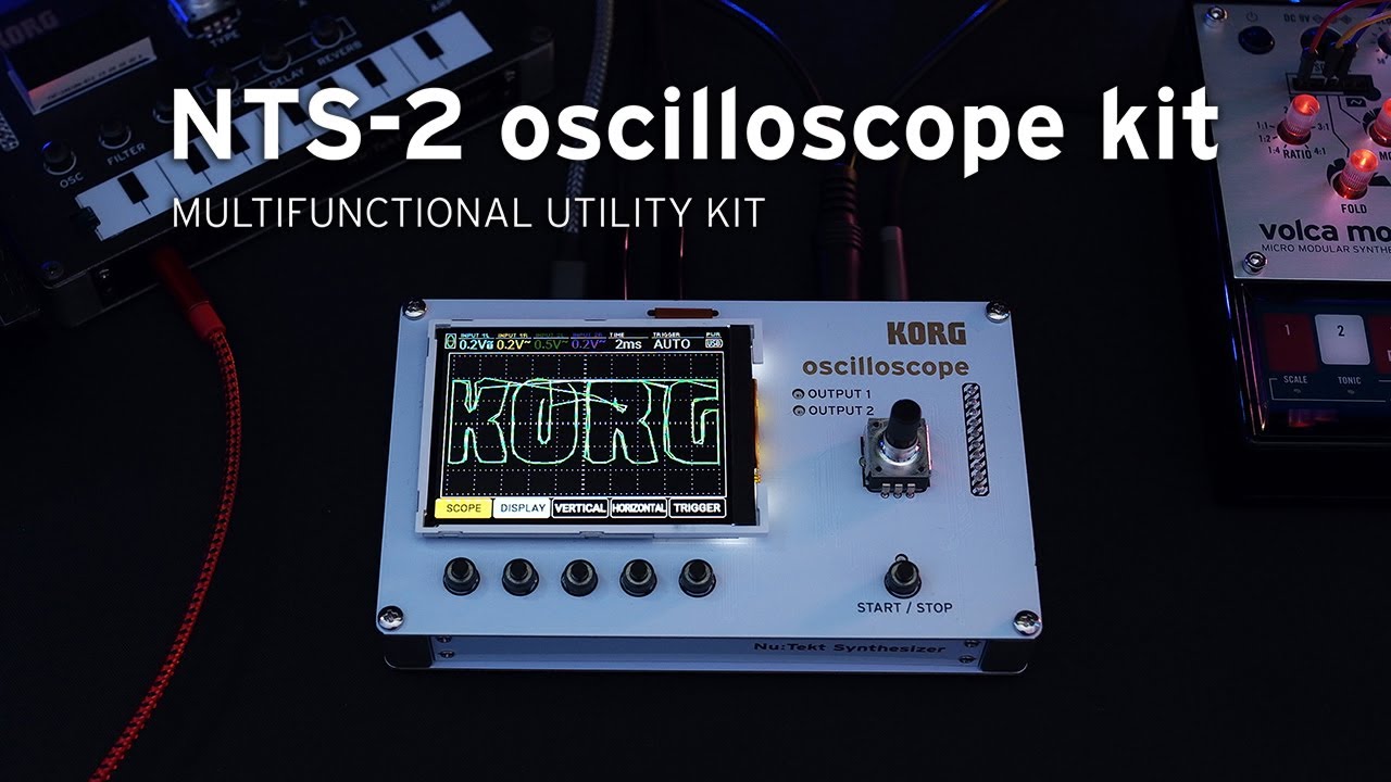 KORG Nu:Tekt NTS-2 Oscilloscope DIY Kit | Guitar Center