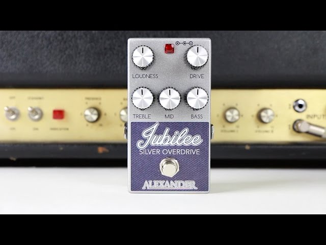 Alexander Pedals Jubilee Silver Overdrive - YouTube