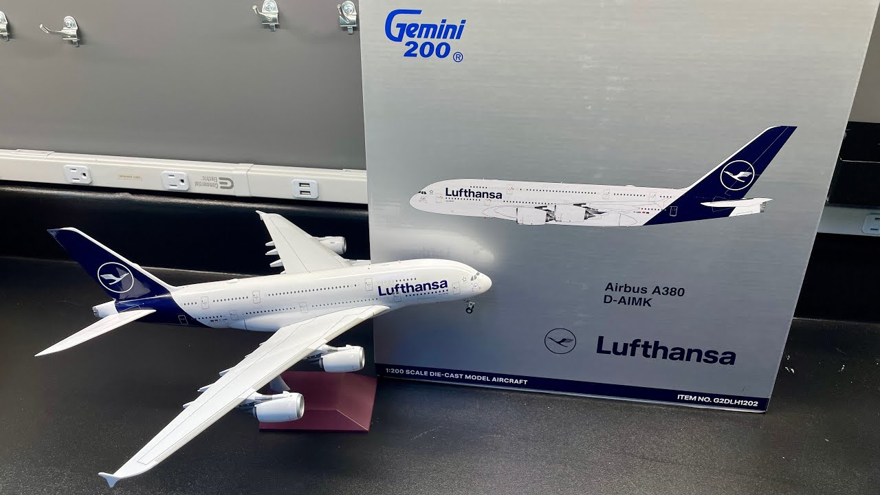 航空機・ヘリコプター Lufthansa Airbus A380-800 D-AIMB 1/200 航空機