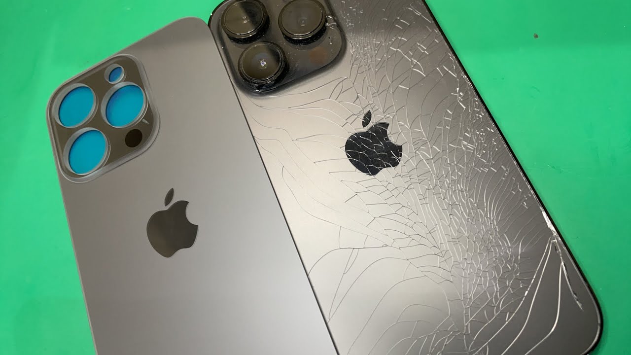 iPhone 15プロマックス 画面ひび割れあり iPhone 15の画面割れ修理も