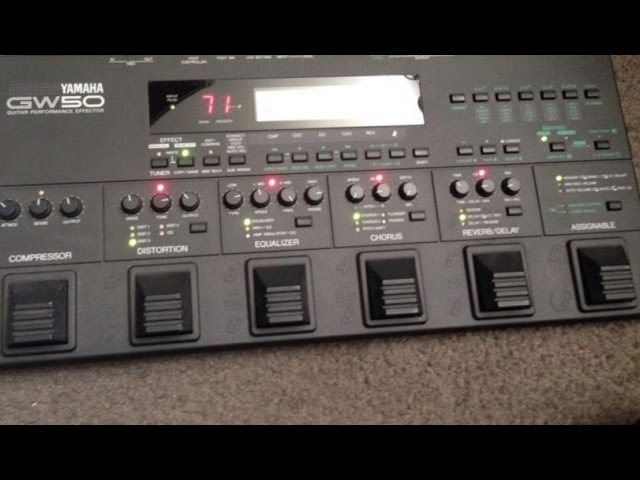 Yamaha GW-50 - One of the rarest and most interesting multi