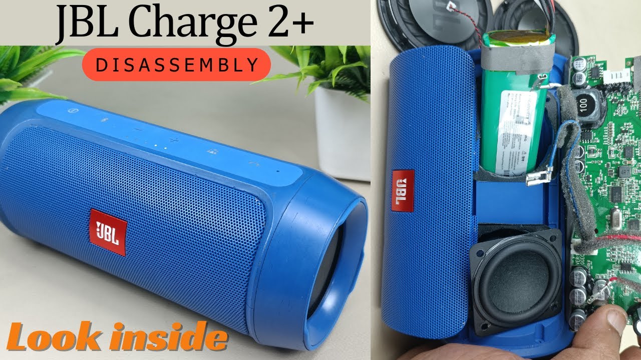 Open JBL Charge 2 + Bluetooth speaker | Complete teardown | How to