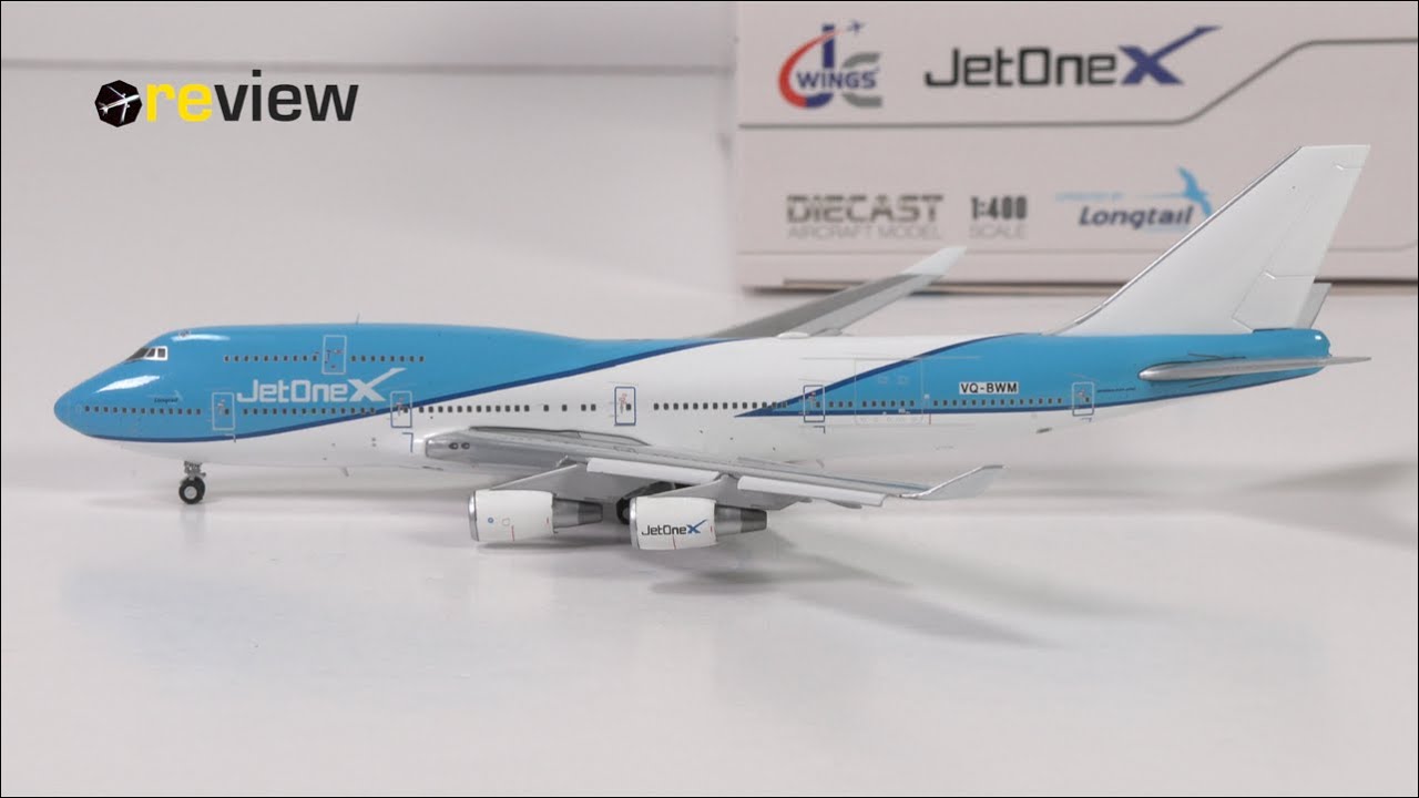 JetOneX Boeing 747-400M | Review #840 - YouTube