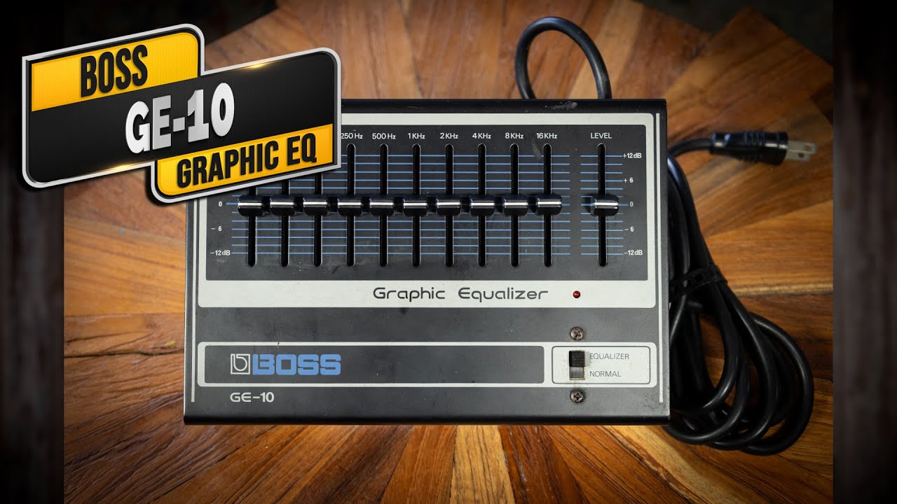 激レア！】 BOSS GE-10 グラフィックイコライザー BOSS GE-10