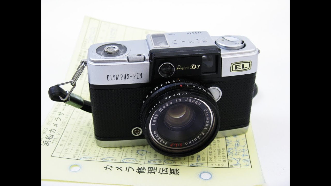修理完成 ： オリンパス・ペンD3 - YouTube