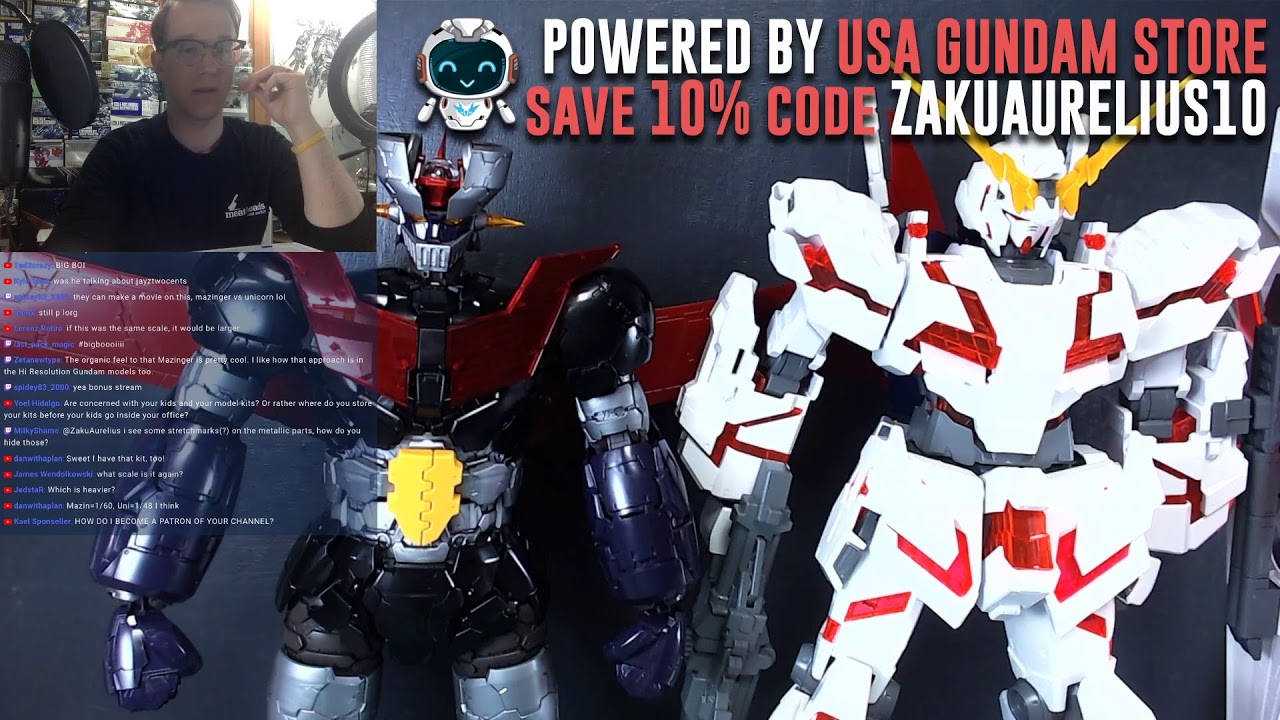 1/60 Mazinger Z Infinity Ver. LIVE BUILD! - YouTube