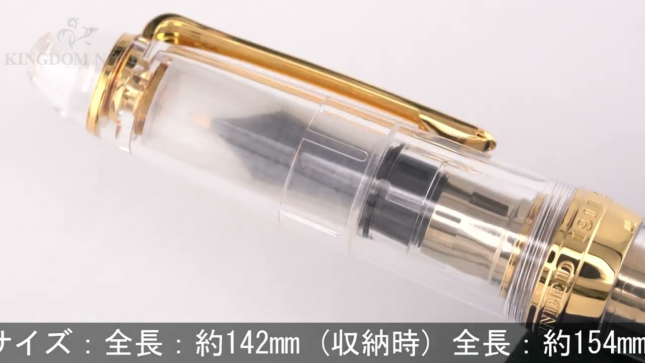 SAILOR PROFIT21 透明 万年筆 字幅F セーラー万年筆 プロフィット21