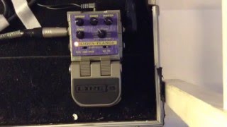 Line 6 liqua flange (quick bass demo) - YouTube