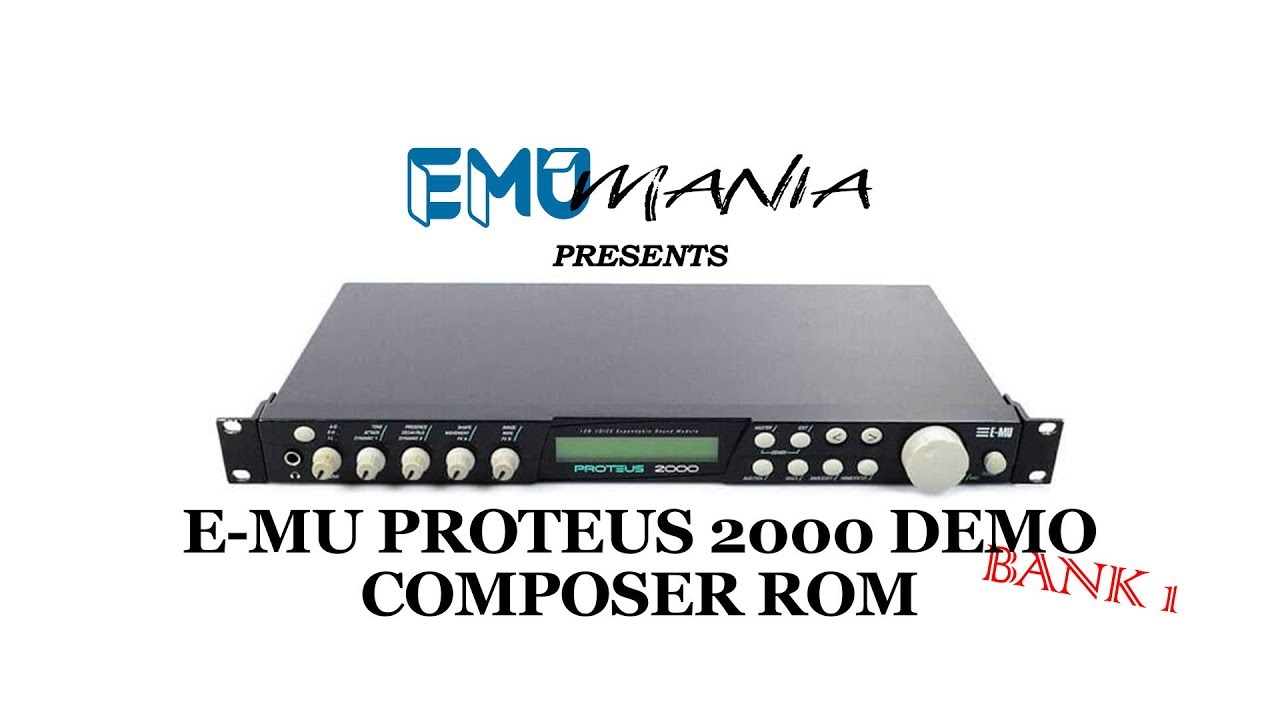 E-MU Proteus 2000 Sound Module