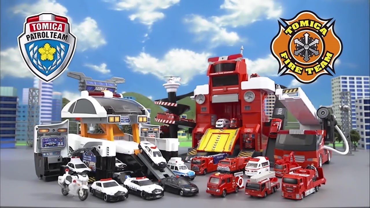 プラレール2019 ファイヤーチーム 変形ファイヤーステーション デカ