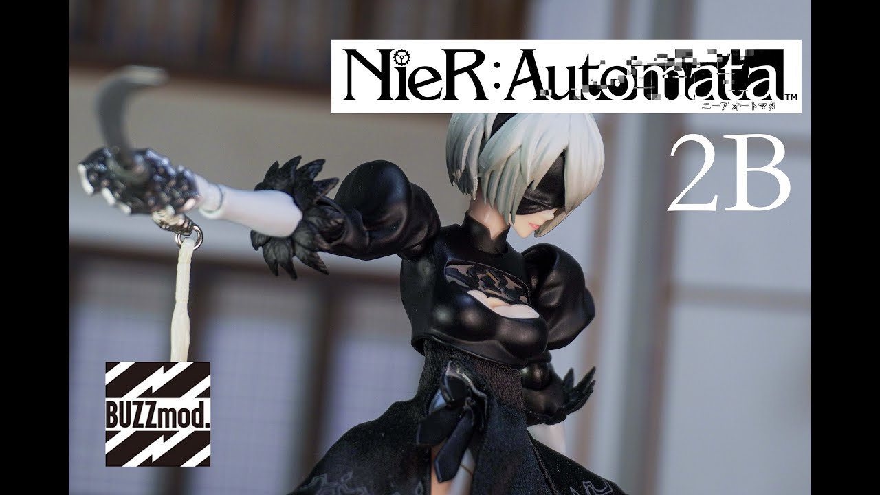 Aniplex BUZZmod. NieR:Automata Ver1.1a 2B Review - YouTube