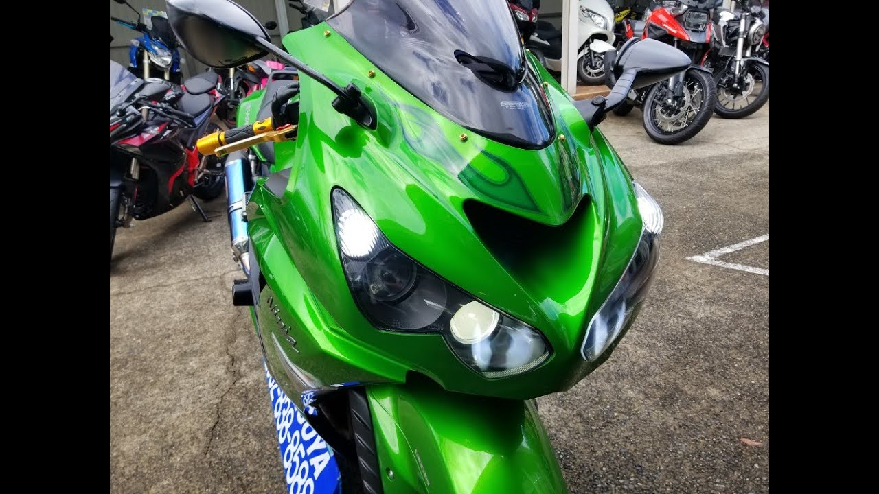カワサキ ZX-14R グリーンモンスターがやって来た！&伝説のクーリーも