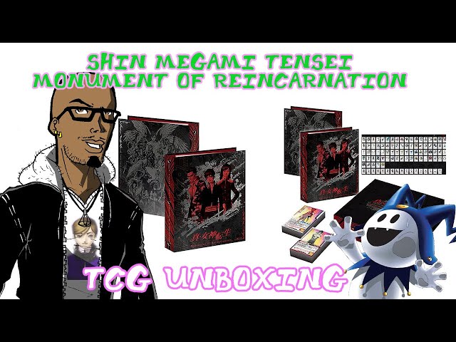 Shin Megami Tensei - Monument Of Reincarnation TCG Unboxing - YouTube