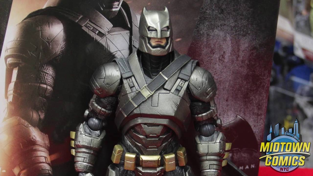 Batman v Superman Play Arts Kai Armored Batman Unboxing at Midtown