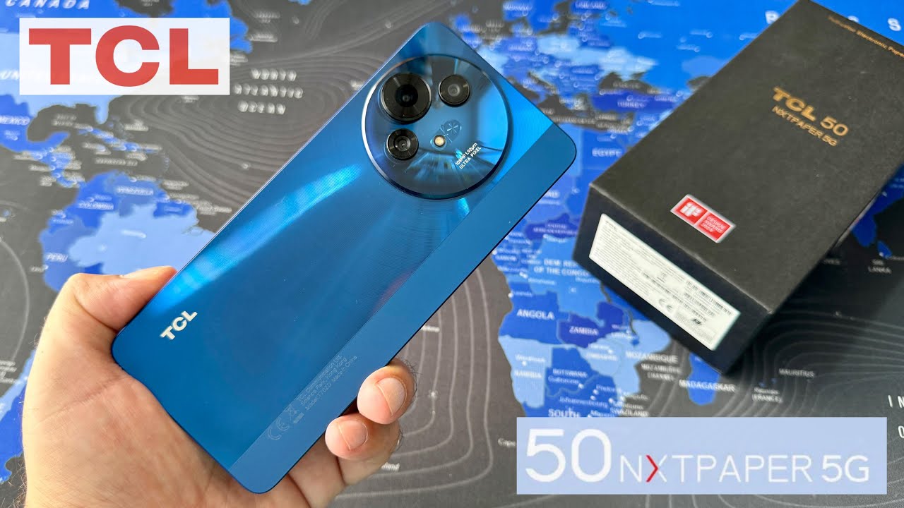 TCL 50 NXTPAPER 5G - Unboxing and Hands-On - YouTube