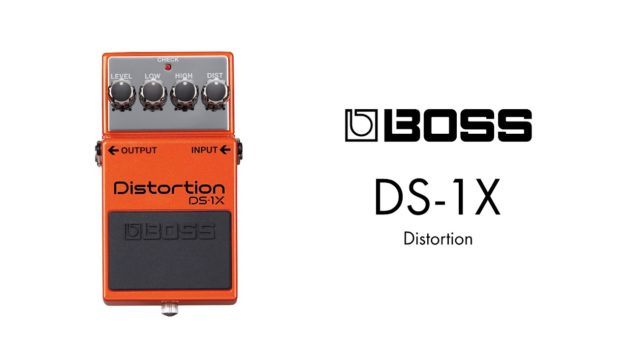 BOSS DS-1X ディストーション 箱、説明書など付属 ギター エフェクター