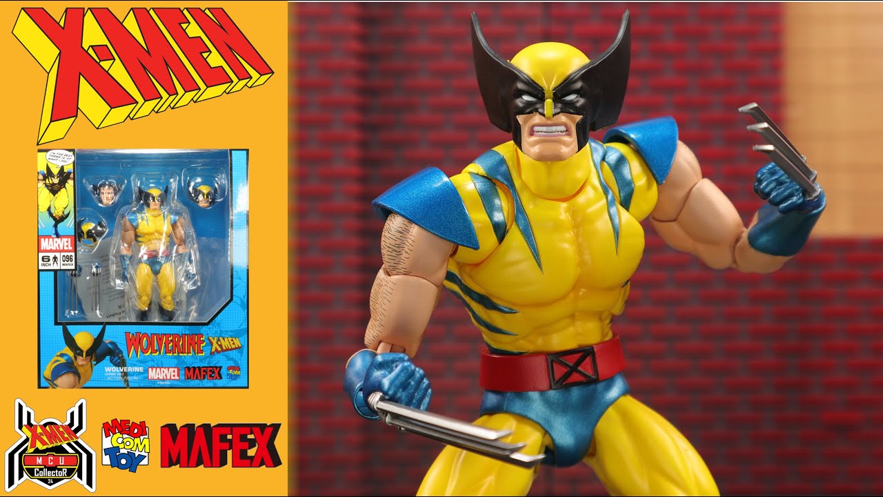 Mafex Marvel No 96 WOLVERINE Tiger Stripe Jim Lee X-Men Comic