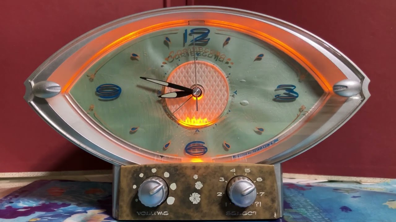 セイコー カリビアーナ 目覚まし時計 QM731B 廃盤 Yahoo!オークション