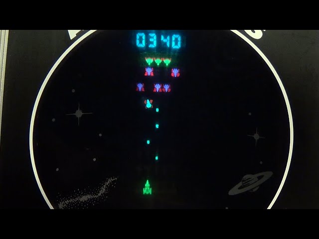 レトロ FLゲーム】スーパーギャラクシアン エポック社のデジコム