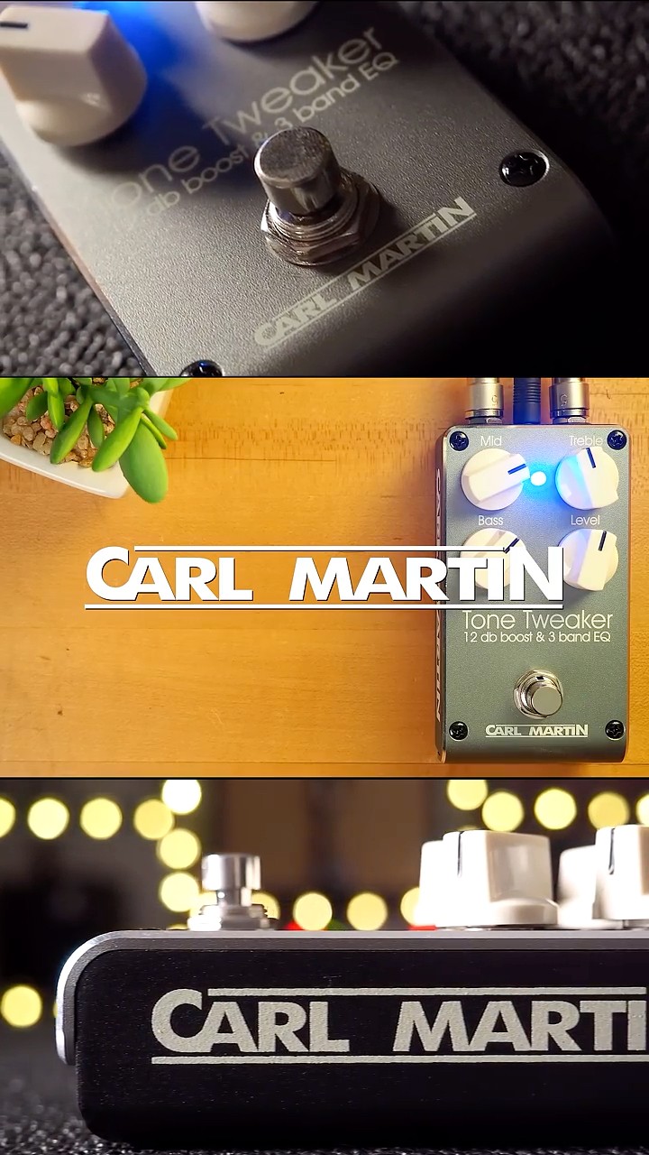 Carl Martin Tone Tweaker 3EQ & クリーンブースター Carl Martin Tone