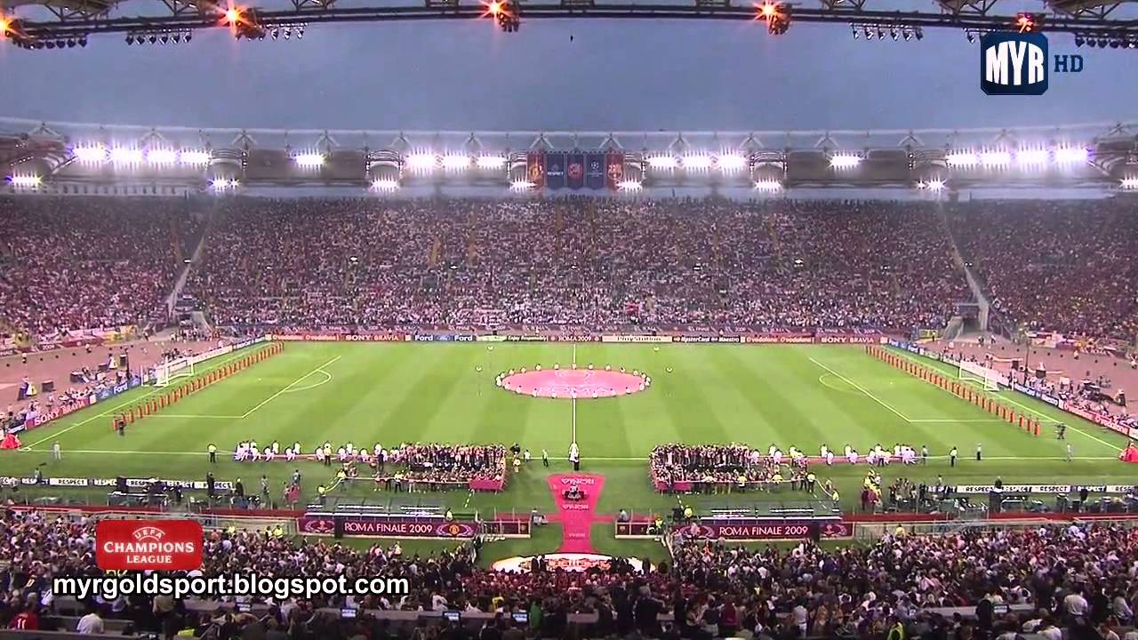 2009 UEFA Champions League Final Opening Ceremony, Stadio Olimpico