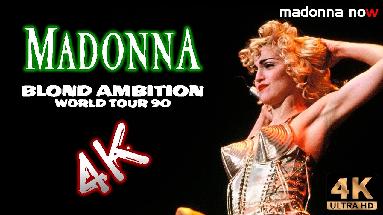 MADONNA - BLOND AMBITION TOUR NICE - 4K FULL SHOW - YouTube
