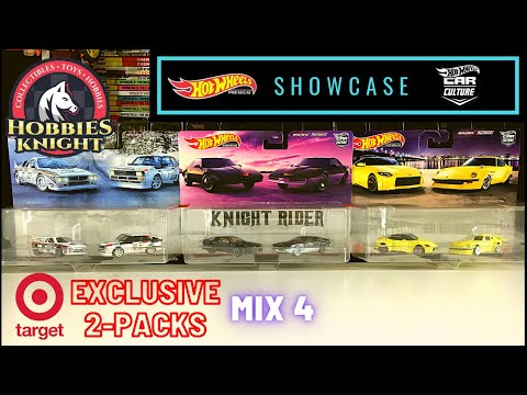 Showcase - Hot Wheels 2022 Car Culture 2-Packs Mix 4 (Target
