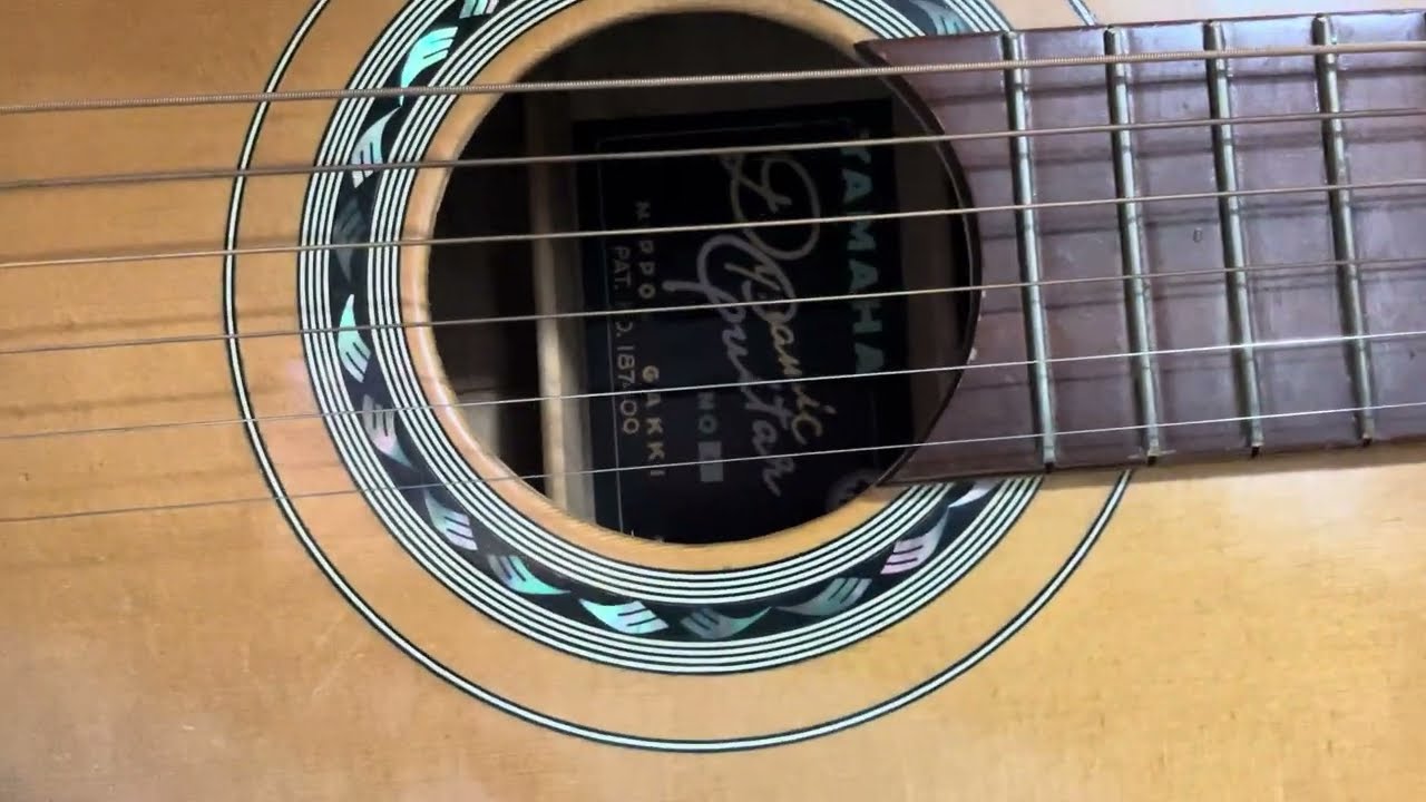 YAMAHA DYNAMICGUITAR No.8（黒ラベル）落語 de FG - YouTube